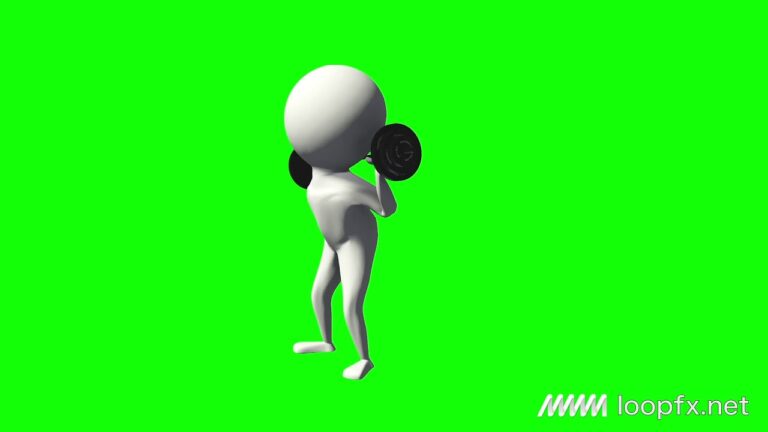 緑の背景ループの動画素材
