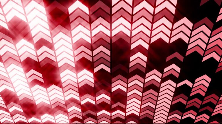 赤いLED風の背景ループの動画素材