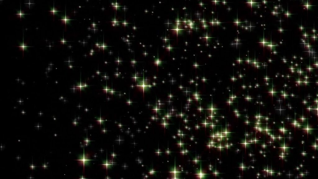 星のパーティクル素材