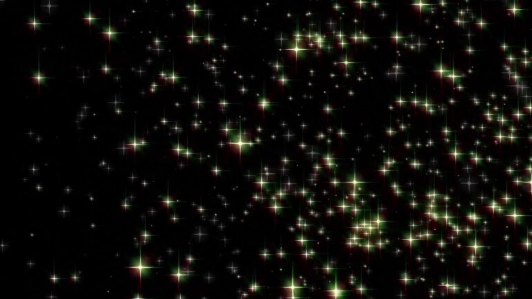星のパーティクル素材