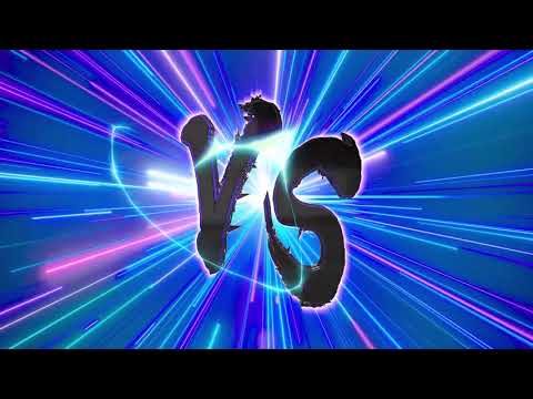「VS」対決テキスト素材