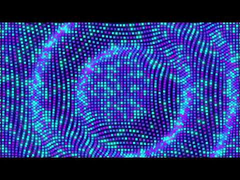 青いLED風の流体エフェクト素材