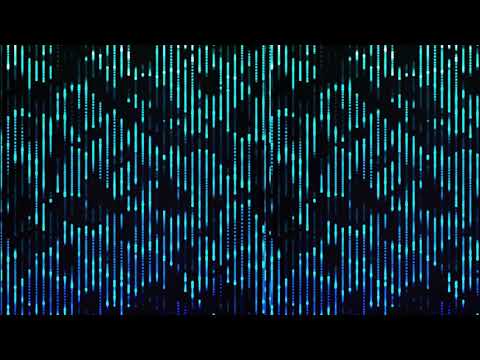 青いLED風のモーション背景素材