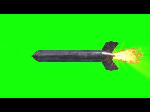 緑の3Dオブジェクト動画素材