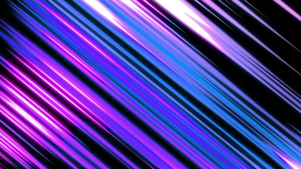 紫の集中線エフェクト素材