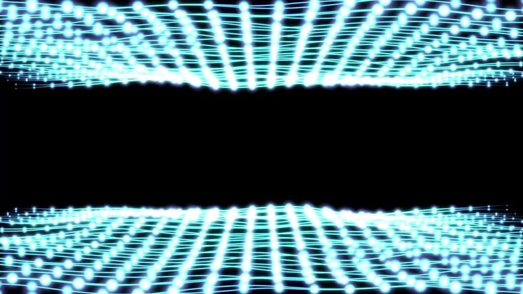 青い背景ループの動画素材