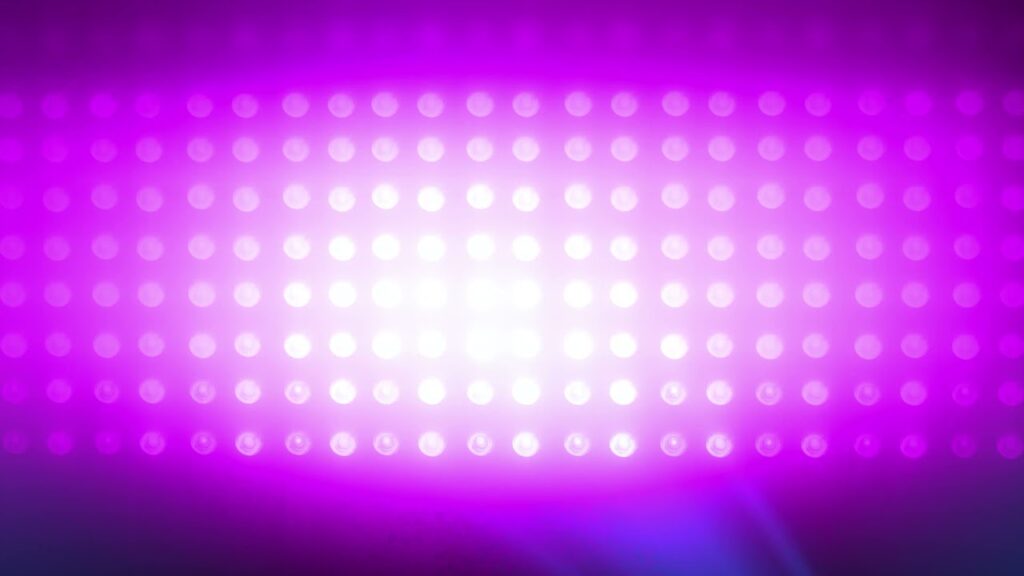 紫のLED風の背景ループの動画素材