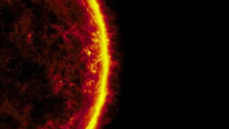 太陽のモーション背景素材