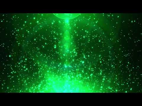 緑の星のパーティクル素材