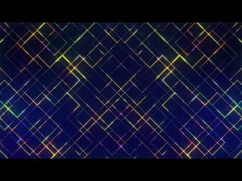 スクエア柄の背景ループの動画素材