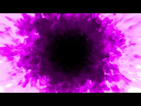 紫の炎のループエフェクト素材
