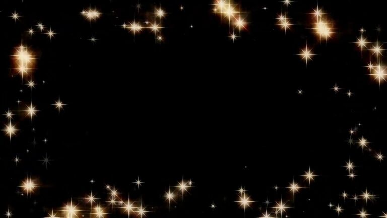 星のパーティクル素材