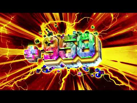 「プラス1000」加算数字テロップ素材